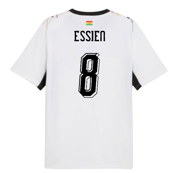 2026-2027 Ghana Home Shirt (Essien 8)-SoccerKits Hub | Buy Soccer Jerseys Online